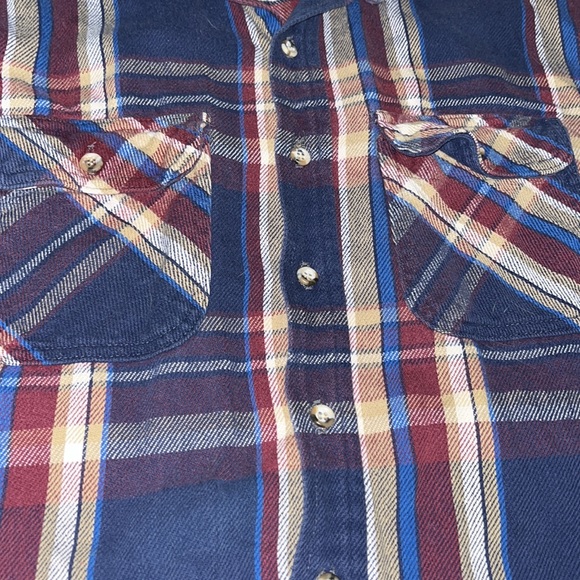 Mighty Mac Vintage 80s Lumberjack Flannel Button Up Long Sleeve Shirt. Sz 2XL - Picture 2 of 9